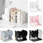 Large Capacity Adjustable Bookends Expandable Document Holder Papers