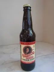 New Wasatch Brigham's Brew Cream Soda Bottle Pop Unopened