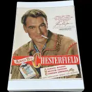 Gary Cooper Chesterfield Cigarettes Poster 11 x 17