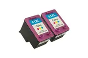 2x Compatible HP Ink Cartridges 61XL TriColour(CH564WA)
