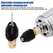 Drill Chuck 2-5mm Mini 3 Jaw Quick Change Adapter Fixing Device Tool ~д