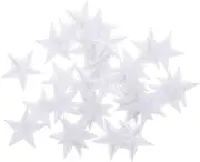 MOKKHNB 50pcs Star Iron Patches for Clothing Shoes Hats Bags Unique Embroidered Appliques for DIY Decoration Repair Easy to Apply with Iron Sew