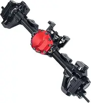 Rock Crawler Axle for SCX10 II 90046 1/10 RC Rock Crawler Car Truck Model Upgrade Parts Steel Front Rear Portal Axle (Color : Front Axle)
