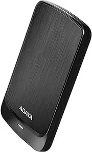 ADATA Slim Series HV320: 1TB Black External USB 3.1 Portable Hard Drive