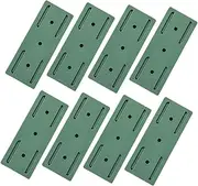 ETHZZLE 8pcs Power Strip Holder Power Supply Mobile Home Electrical Outlets Desktop Socket Fixer Protector Holder Socket Protector Fixator Adhesive Fixer Prosperous Abs
