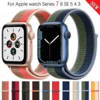 在飛比找Yahoo!奇摩拍賣優惠-錶帶 Apple Watch 7 6 SE 錶帶 41mm 