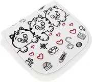 BESPORTBLE Charming Cat Pattern Golf Putter Headcover Durable Pu Leather Perfect Golf Club Head