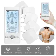 TENS Machine EMS Microcurrent Unit Pain Relief Massager Extra 10 Pad Bundles