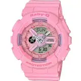 CASIO BABY-G Pink Color Series 粉嫩氣息運動錶 BA-110-4A1 粉紅