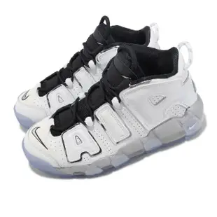 【NIKE 耐吉】Wmns Air More Uptempo SE 女鞋 白 銀 黑 冰底 大AIR(DV7408-100)