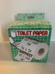 (NEW) Toilet Paper Gag Gift This is the crappiest gift I could find