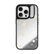 iPhone 16 Pro Mirror Ring Stand Case MagSafe Compatible Stargazing by Ivory Paper Co