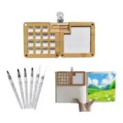 Travel Watercolor Paint Set Watercolor Set with Small Palette Sketchbook1205