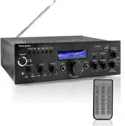 Wireless Bluetooth Power Amplifier-200 Watt Audio Stereo Receiver W/Usb Port, AU
