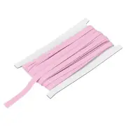 3/8 Inch Double Fold Bias Tape Continuous Bulk Bias Tape Pink 12 Yards