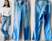 SPANX Shape EveryWear Stonewashed Blue Flare Jeans Women’s Size XLT~NWT