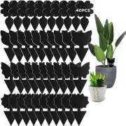 40 PCS Sticky Traps Dual-Sided Black Insect Catchers for Fruit Flies Gnats Mosqu