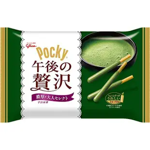 +東瀛go+ 固力果 glico pocky 杏仁牛奶風 牛奶巧克力棒 奢華宇治抹茶棒 奢華巧克力棒 (7.7折)