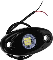 Gatuida Truck Accessories Led Rock Lights for Vehicle Neon Lights Kit Aluminum Alloy Grille Light Enhance Appearance Safety Lights