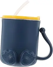 BESTYASH Insulated Kids Straw Cup Stainless Steel Sippy Cup with Lid for Toddlers Leak-Proof