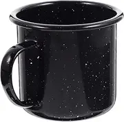 ifundom Retro Enamel Mug Camping Coffee Cup for Home Outdoor Use Easy to Clean Water Mug for Friends Family