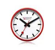 Genuine Mondaine Modern Wall Clock Quartz Watch Diameter 25cm Swiss Made