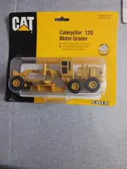 Caterpillar 12G Motor Grader By Ertl 1/64 New In Box 12G