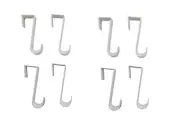 Over-The-Door Hanger Hook Set – 8-Pack of 3.5 in., Plastic Over The Door