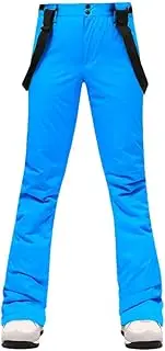 [Haitpant] Ski Pants Women Thicken Windproof Winter Snow Pants Outdoor Sports Snowboarding Warm Breathable Overalls