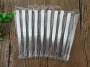 5Pkts X 10Pcs Eyebrow Tweezers Hair Beauty Slanted Tweezer Useful