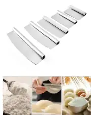 Metal Cake Flour Dough Scrapers Cutters Baking Tool Kitchen Utensil Edge Edger