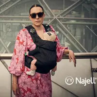 在飛比找蝦皮商城優惠-瑞典 Najell Rise 嬰兒背帶 磁扣 寶寶 揹巾 揹