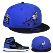 New Era Detroit Tigers Classic Snapback Hat Match Air Jordan 1 Retro high Royal