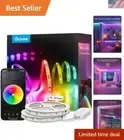 100ft RGBIC LED Strip Lights, Smart LED Lights Work with Alexa and Google Ass...