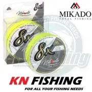 MIKADO NIHONTO OCTA Braided Line 8x Fluo Yellow 150m 0.10mm - 0.18mm