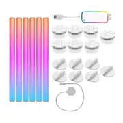 WiFi Gaming Light Smart LED Wall Lights Dimmable Music Sync for Gaming Room Decor