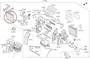CERATO BD HEATER CORE & SEAL ASSY 2018-2021 SUITS GENUINE KIA 97138A5000