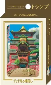 Playing Card Spirited Away Various Scenes Studio Ghibli ENSKY Card Game