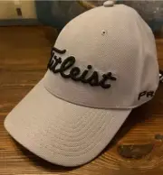 New Titleist Tour Snapback Adjustable Hat Cap FJ ProV1 Grey/Black