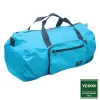 YESON - 商旅輕遊可摺疊式大容量手提斜背旅行袋-湖水綠