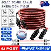 1-10M Extension Cable Wire Connectors Solar Panel To Regulator 6mm² 10Awg AU