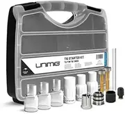 UNIMIG T2 T3W Tig Torch Starter Kit, Welding Gun Consumables Cap Cups Lens - U42005