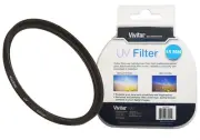 Vivitar UV-55 Ultra Violet Camera Lens Glass Filter Protector 55mm