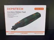 DEPSTECH Cordless Rotary Multi Tool Kit 5 Speed 30000RPM 8V USB Type-C