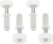 Harrier Spring-Loaded Bi-Fold Door Top Roller Guide Wheel, 4-Pack