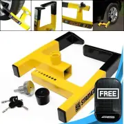 Stronghold Atlas Car Security Wheel Clamp Lock Heavy Duty Anti Theft SH5439+Mat