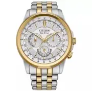 Citizen Eco-Drive Two-Tone Chronograph 44mm Watch BU2104-55A