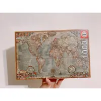 在飛比找蝦皮購物優惠-EDUCA PAZZLE 世界地圖拼圖 1000片