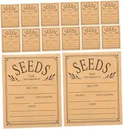 SHOWERORO 60pcs Small Coin Envelopes for Cash Paper Packet Bags Reusable Storage for Garden Seeds