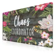 Keyboard Pad Floral Desktop Pad Big Mouse Pads XXL Mouse Pad Gaming Mouse Mat...
